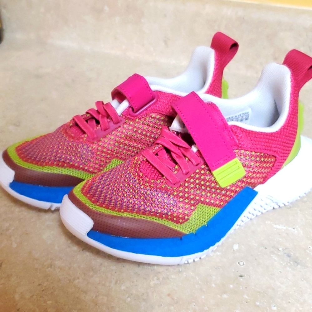 Adidas Lego Sport Pro GW3016 Girl's Athletic Running Shoes Sneakers Size 12K 3Y